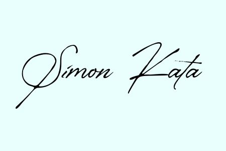 Simon Kata weboldala